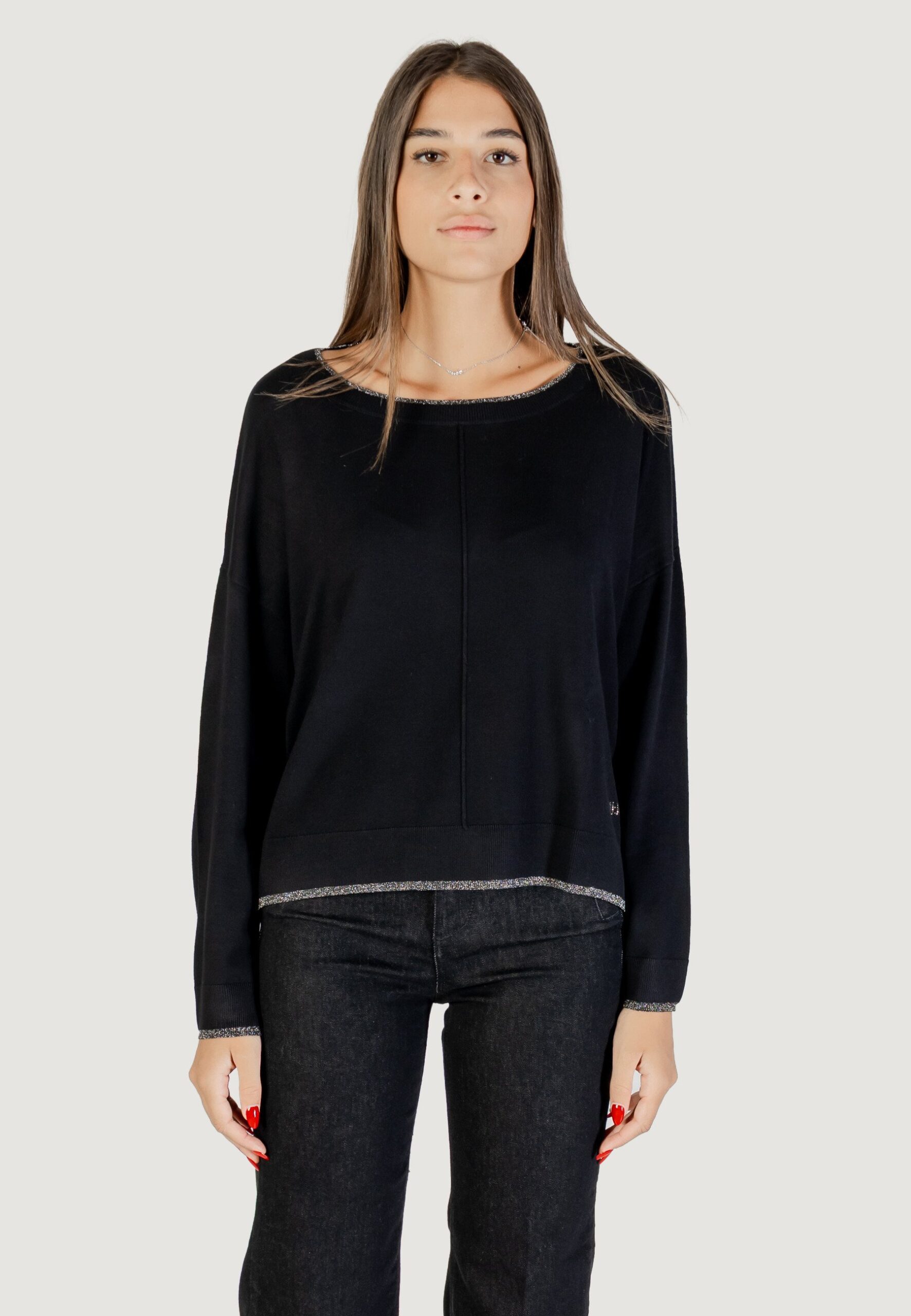 0500a7abec9a4bd0bc48867c9dfae24c ECS CHIUSA - Jumper - black - Зображення 1