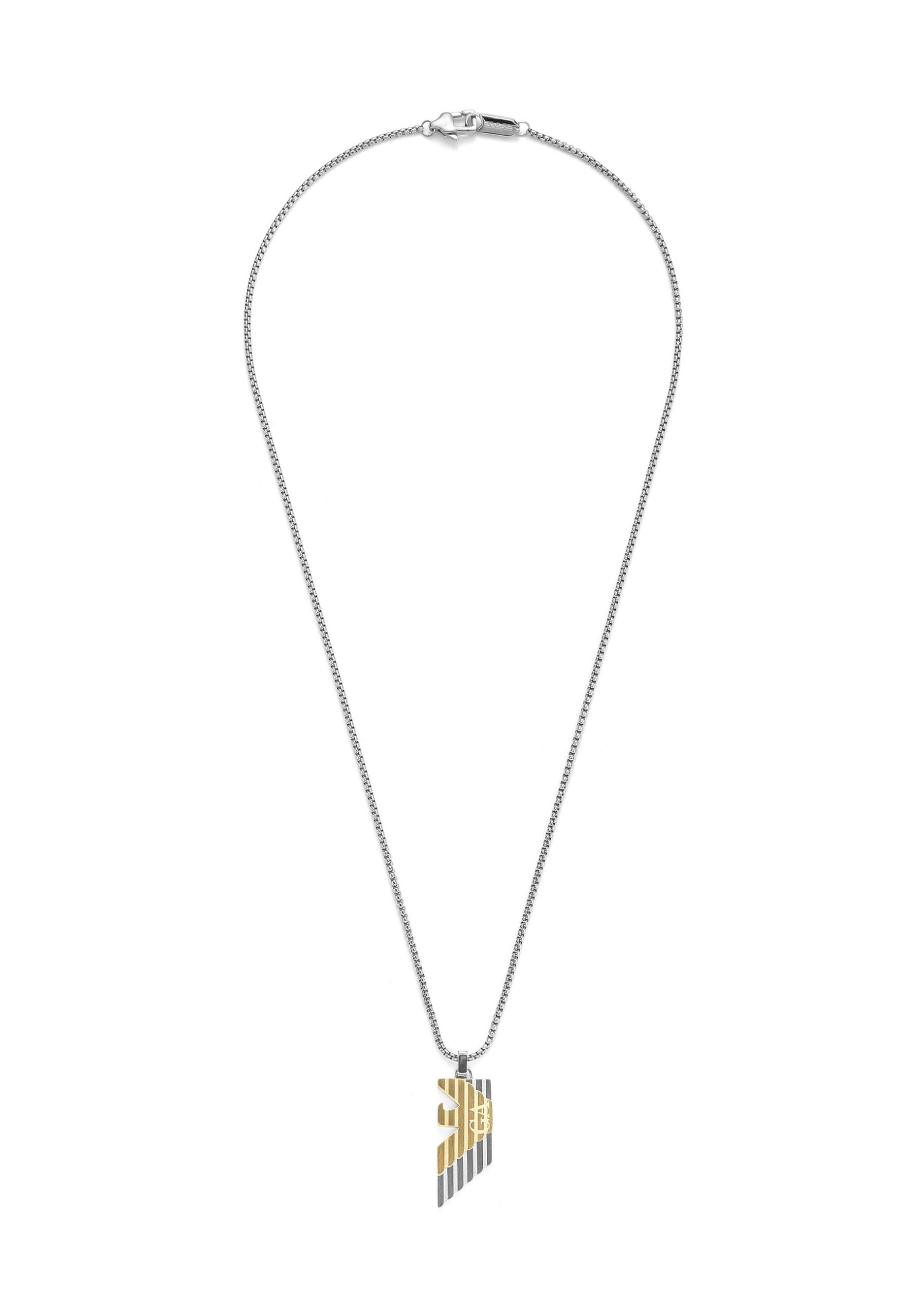 79ef795a872e4018a254348e4ffc5724 EAGLE LOGO - Necklace - silver-coloured - Зображення 1