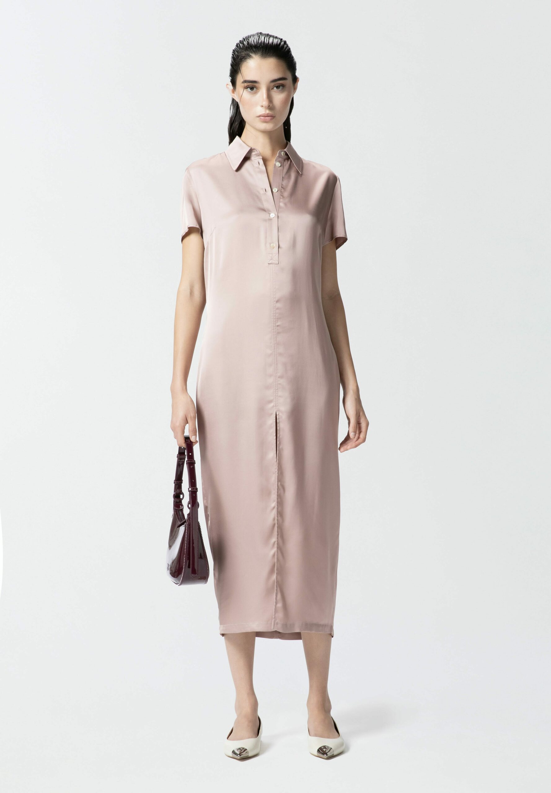 cb14e194d811457fb4e9946831f1a540 ANCORA - Shirt dress - zephyr pink - Зображення 1