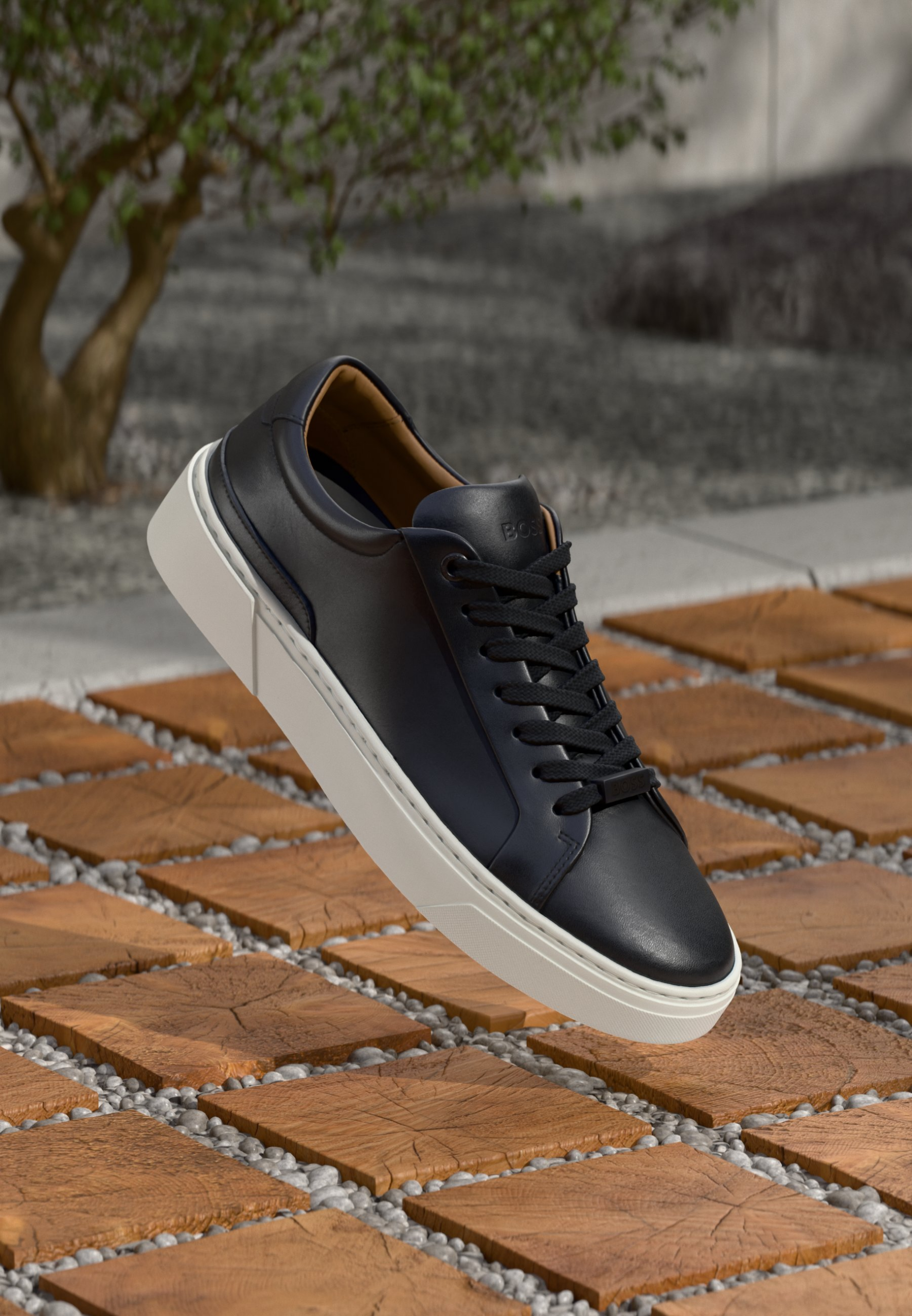 d7e3f5f8f4b0443096c02620bdcc4660 GARY - Trainers - dark blue - Зображення 1